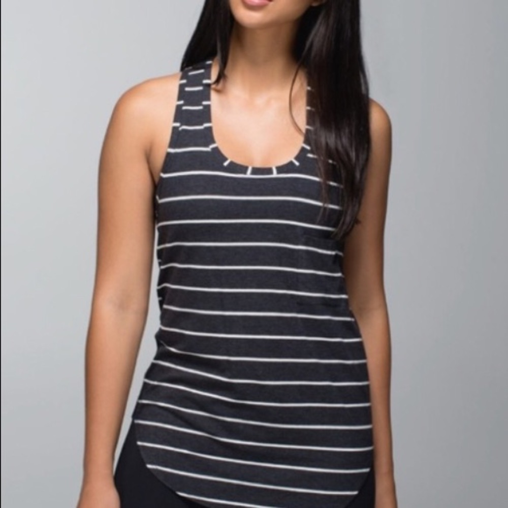 Lululemon Yogi Racerback Grey Sz 12